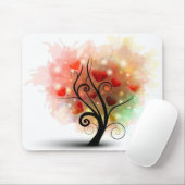 Herz-Baum Mousepad (Mit Mouse)