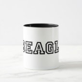 (Herz) BEAGLES Tasse (Zentrum)