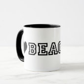 (Herz) BEAGLES Tasse (Vorderseite Links)