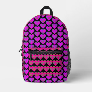 Herz Bedruckter Rucksack