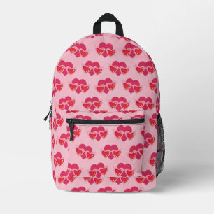 Herz Bedruckter Rucksack
