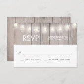 Herz befleckte rustikale UAWG Karte (Vorne/Hinten)