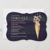 Herz besprüht Einladung (Vorderseite)