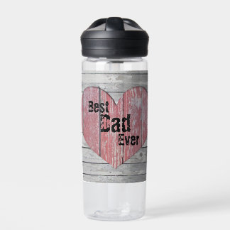Herz Bester Vater Aller Zeiten Trinkflasche
