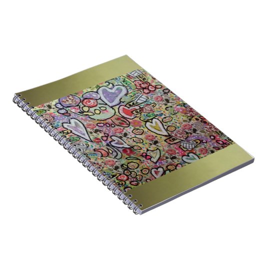 Herz & Bibeln Notizblock (Rechte Seite)