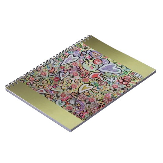 Herz & Bibeln Notizblock (Linke Seite)