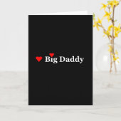 Herz Big Daddy Karte (Gelbe Blume)
