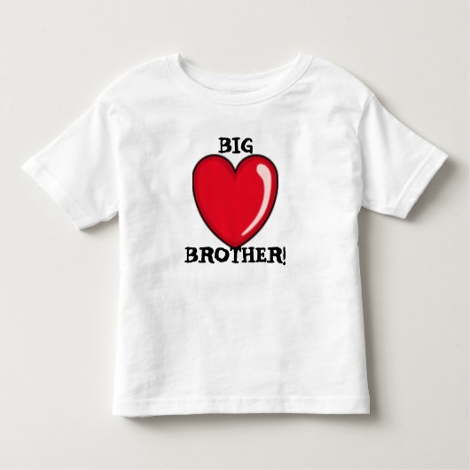 Herz, BIGBROTHER! Kleinkind T-shirt (Vorderseite)