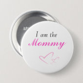 Herz, bin ich, Mama Button (Vorne & Hinten)