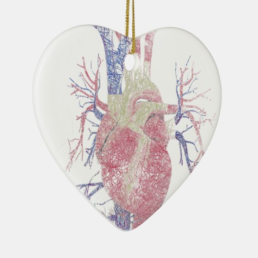 Herz (Biro) Keramikornament (Rechts)