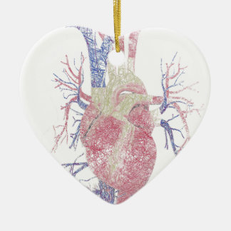 Herz (Biro) Keramikornament