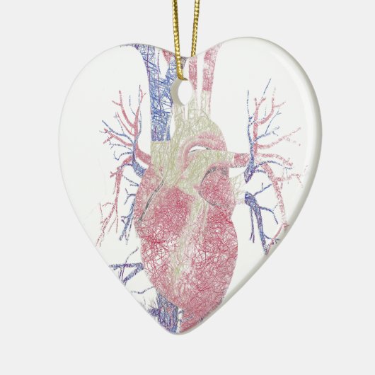 Herz (Biro) Keramikornament (Links)