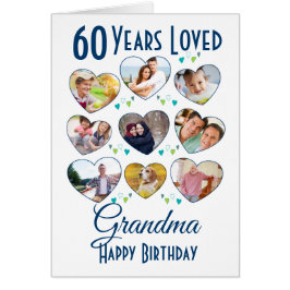 Herz Birthday Foto Collage