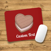 Herz Biscuit Mousepad