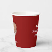 Herz-Biscuit-Papier-Zusammenstellungen Pappbecher (Links)