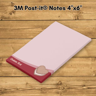 Herz Biscuit Postit Hinweise Post-it Klebezettel