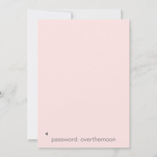 *~* Herz-Blume AR6 QR WEDD SPEICHERN Einladung (Rückseite)