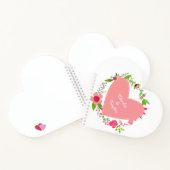 Herz & Blume - Hochzeitsgast-Notebook Notizbuch (Innenseite)