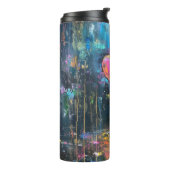 Herz-Blume Thermosbecher (Nach links gedreht)