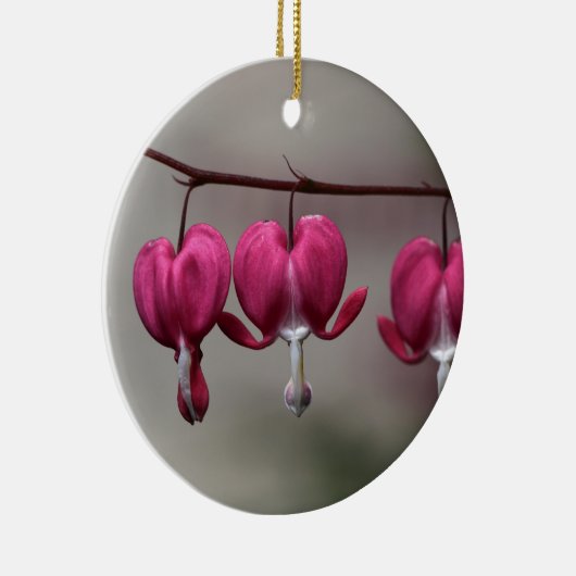 Herz-Blumen Keramik Ornament (Rechts)