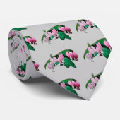 Herz-Blumen Krawatte (Gerollt)