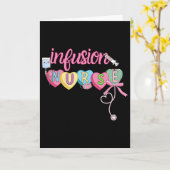 Herz Bonbon Bogen Infusionskrankenschwester Valent Karte (Gelbe Blume)