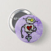 Herz Bot Button (Vorne & Hinten)