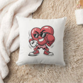 Herz Boxer Kissen (Decke)