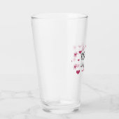 Herz-Brautparty Glas (Rechts)