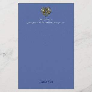 Herz Briefpapier