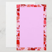 Herz Briefpapier (Vorne/Hinten)