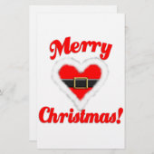 Herz Briefpapier (Vorne/Hinten)