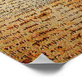 Herz, Bronchiale Arterien und ihre Blutgefäße Poster (Ecke)