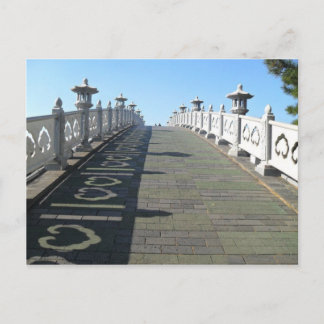 Herz-Brücke, Jeju-Insel Postkarte