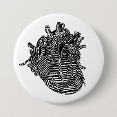 Herz Button (Vorderseite)