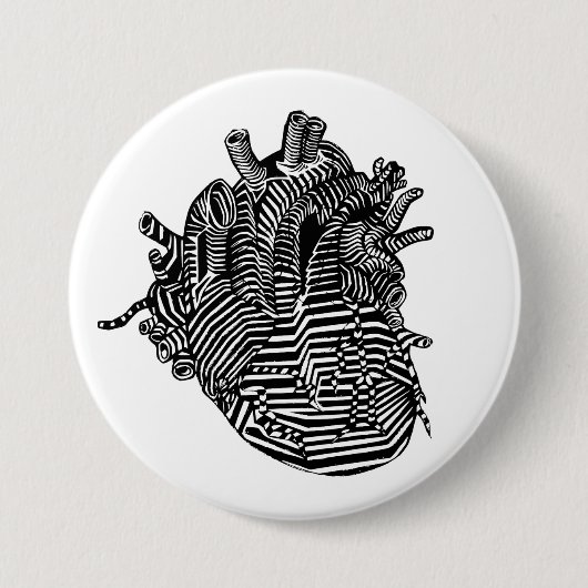 Herz Button (Vorderseite)