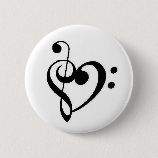 Herz Button (Vorderseite)