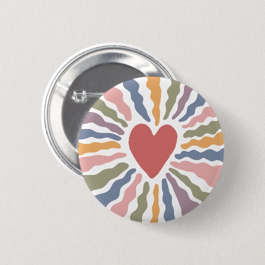 Herz Button (Vorne & Hinten)