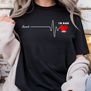 Herz-Bypass-Operation Überlebender eines Herzinfar T-Shirt