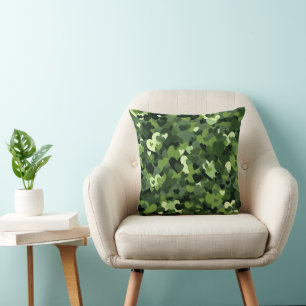 Herz Camouflage Kissen
