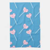Herz Candy Litchen Handtücher (Vertikal)