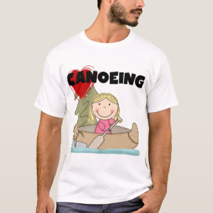 Herz-Canoeing T-Shirts und Geschenke