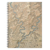 Herz Canyonlands (Utah) des Kartennotizbuches Notizblock (Vorderseite)