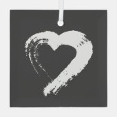 Herz Car Ornament (Rückseite)