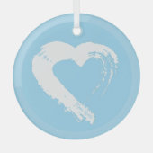 Herz Car Ornament (Vorderseite)