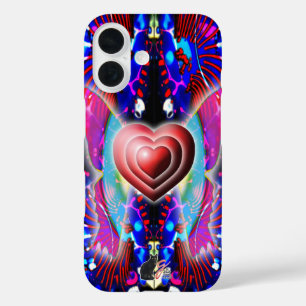 Herz iPhone 16 Hülle