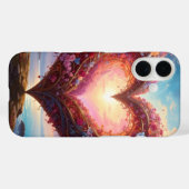 Herz Case-Mate iPhone Hülle (Rückseite (Horizontal))
