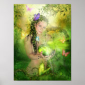 Herz Chakra Goddess Art Poster/Print Poster (Vorne)