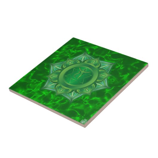 Herz Chakra Keramik-Fliese Fliese (Seite)