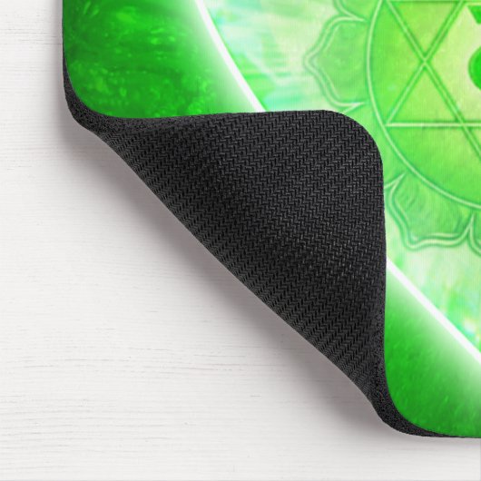 Herz Chakra Mousepad (Ecke)
